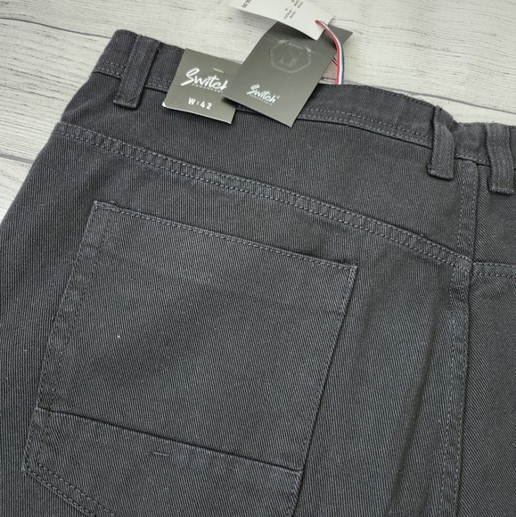 Plus Size Black Distressed Denim Shorts - Picture 16 of 16